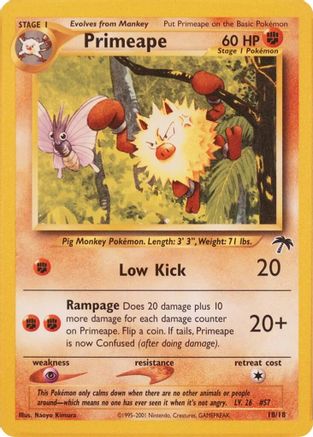 Primeape 018 Southern Islands - Promo