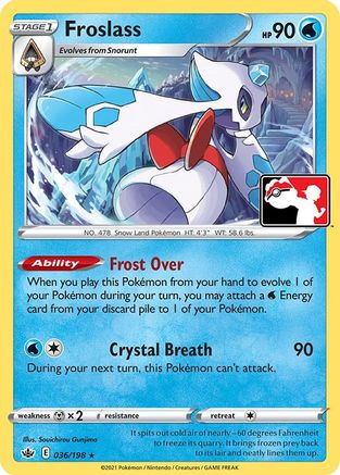 Froslass Prize Pack Series Cards - Rare
