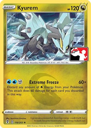 Kyurem Prize Pack Series Cards - Rare