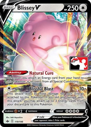 Blissey V - Holofoil Prize Pack Series Cards - Ultra Rare