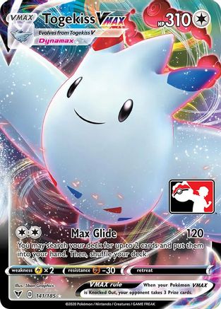Togekiss VMAX - Holofoil Prize Pack Series Cards - Ultra Rare