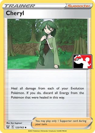 Cheryl 123/163 - Holofoil Prize Pack Series Cards - Uncommon