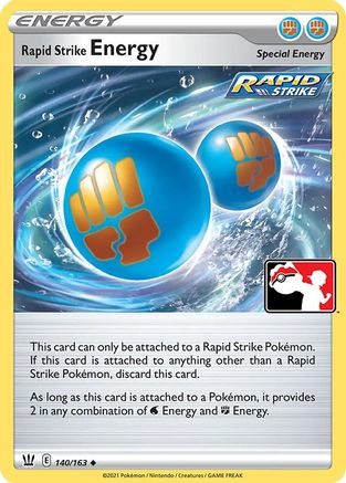 Rapid Strike Energy Prize Pack Series Cards - Uncommon
