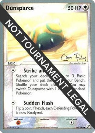 Dunsparce - 2004 (Chris Fulop) 060 World Championship Decks - Common