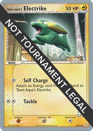 Team Aqua's Electrike - 2004 (Chris Fulop) 027 World Championship Decks - Uncommon
