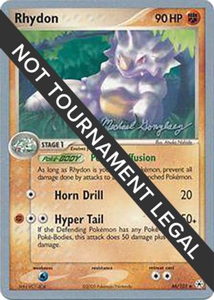 Rhydon - 2005 (Michael Gonzalez) 046 World Championship Decks - Uncommon