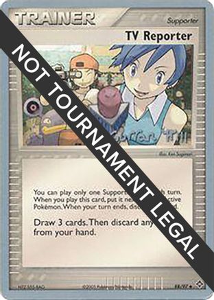 TV Reporter - 2005 (Curran Hill) 088 World Championship Decks - Uncommon