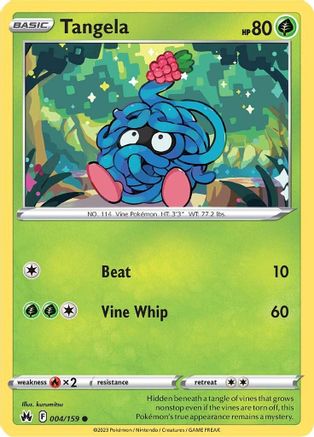 Tangela 004 SWSH Crown Zenith - Common