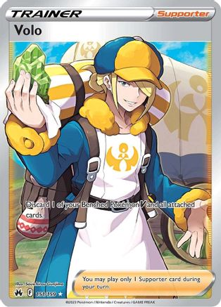 Volo (Full Art) 151 - Holofoil SWSH Crown Zenith - Ultra Rare