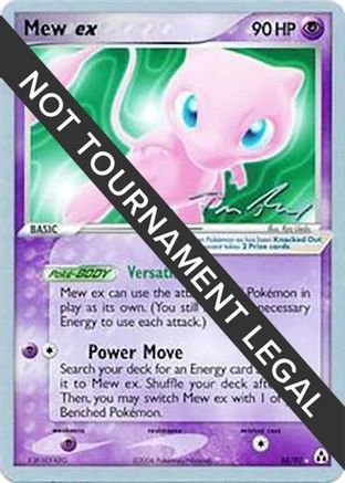 Mew ex - 2007 (Tom Roos) 088 World Championship Decks - Rare