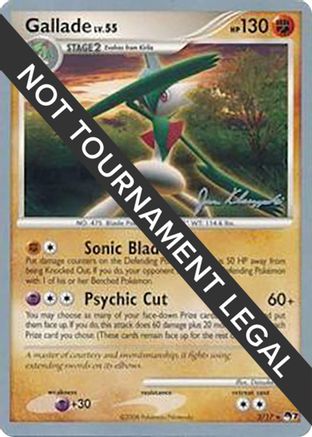 Gallade (Jason Klaczynski) 002 World Championship Decks - Rare