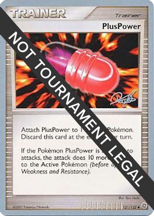 PlusPower - 2008 (Paul Atanassov) 121 World Championship Decks - Uncommon