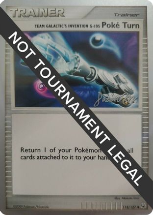 Team Galactic's Invention G-105 Poke Turn - 2009 (Jason Martinez) 118 World Championship Decks - Uncommon