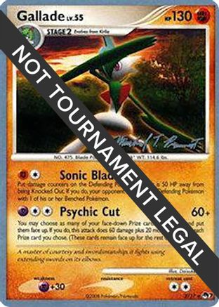 Gallade (Michael Pramawat) 002 World Championship Decks - Rare