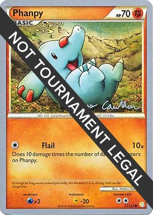 Phanpy - 2011 (Ross Cawthon) 077 World Championship Decks - Common