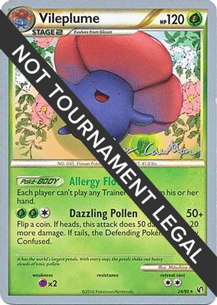 Vileplume - 2011 (Ross Cawthon) 024 World Championship Decks - Rare