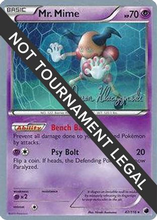 Mr. Mime - 2013 (Jason Klaczynski) 047 World Championship Decks - Rare