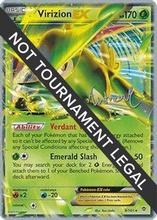 Virizion EX - 2014 (Andrew Estrada) 009 World Championship Decks - Ultra Rare
