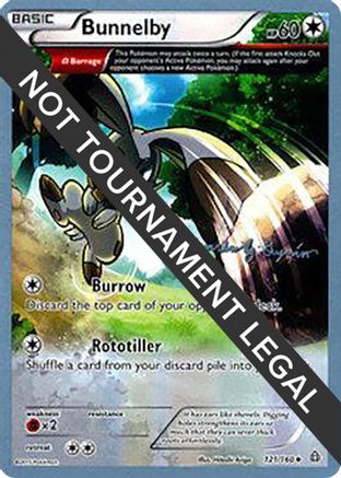 Bunnelby - 2015 (Alejandro Ng-Guzman) 121 World Championship Decks - Uncommon