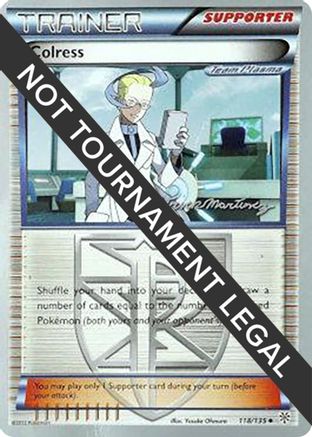 Colress - 2015 (Patrick Martinez) 118 World Championship Decks - Uncommon