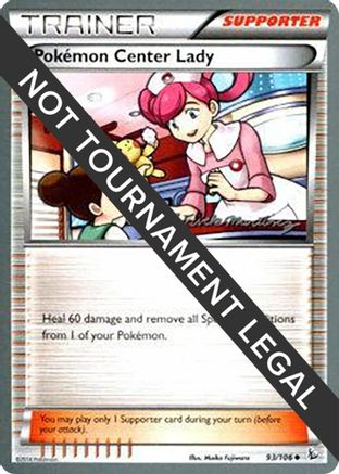 Pokemon Center Lady - 2015 (Patrick Martinez) 093 World Championship Decks - Uncommon