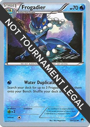 Frogadier - 2016 (Cody Walinski) 039 World Championship Decks - Uncommon