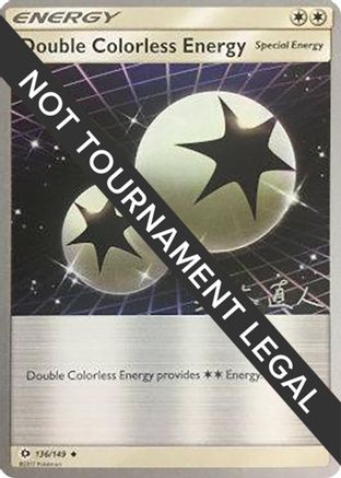 Double Colorless Energy - 2017 (Naoto Suzuki) 136 World Championship Decks - Uncommon