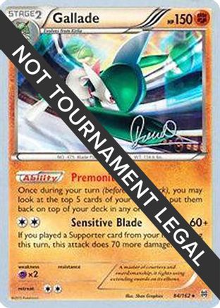 Gallade - 2017 (Diego Cassiraga) 084 World Championship Decks - Rare