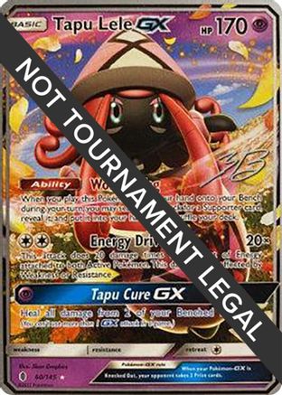 Tapu Lele GX - 2017 (Zachary Bokhari) 060 World Championship Decks - Ultra Rare