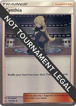 Cynthia - 2018 (Robin Schulz) 119 World Championship Decks - Uncommon