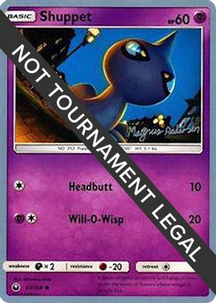Shuppet - 2018 (Magnus Pedersen) 063 World Championship Decks - Common