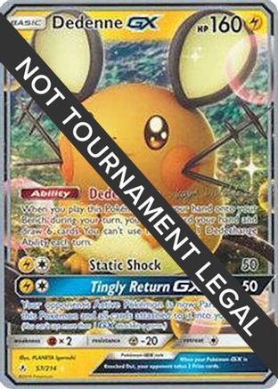 Dedenne GX - 2019 (Kaya Lichtleitner) 057 World Championship Decks - Ultra Rare