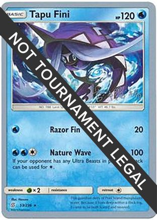 Tapu Fini - 2019 (Haruki Miyamoto) 053 World Championship Decks - Rare