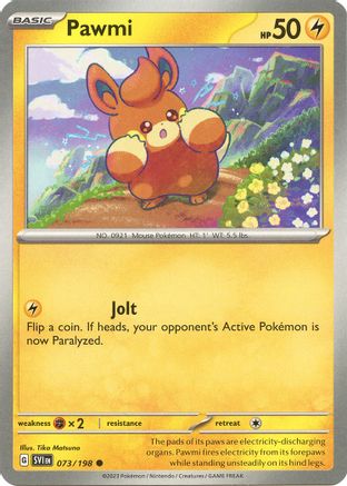Pawmi 073/198 SV01 Scarlet & Violet Base Set - Common