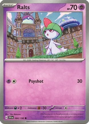 Ralts 084/198 SV01 Scarlet & Violet Base Set - Common