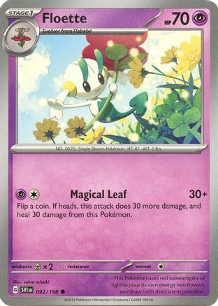 Floette 092 SV01 Scarlet & Violet Base Set - Common