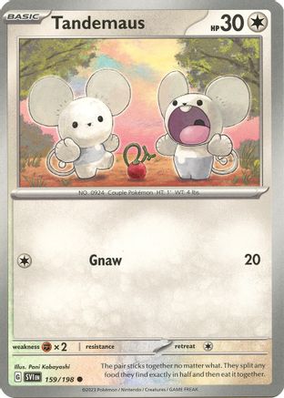 Tandemaus 159/198 SV01 Scarlet & Violet Base Set - Common