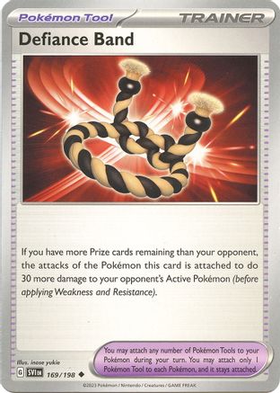 Defiance Band 169 - Reverse Holofoil SV01 Scarlet & Violet Base Set - Uncommon