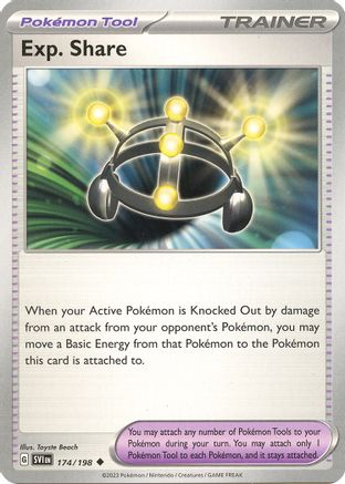 Exp. Share 174 SV01 Scarlet & Violet Base Set - Uncommon