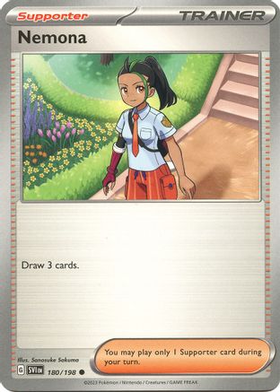 Nemona 180 - Reverse Holofoil SV01 Scarlet & Violet Base Set - Common