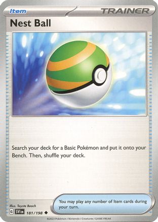Nest Ball 181/198 SV01 Scarlet & Violet Base Set - Uncommon