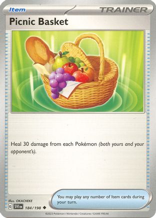Picnic Basket 184 SV01 Scarlet & Violet Base Set - Uncommon