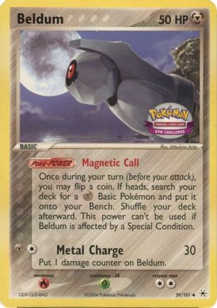 Beldum (Gym Challenge) 029/101 Miscellaneous Cards & Products - Uncommon