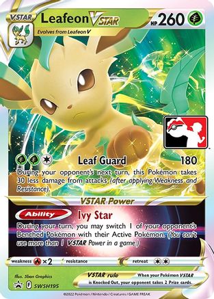 Leafeon VSTAR - Holofoil Prize Pack Series Cards - Promo