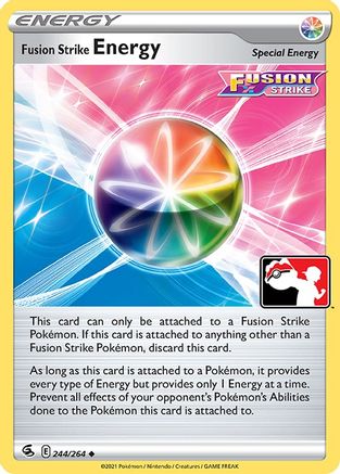Fusion Strike Energy Prize Pack Series Cards - Uncommon