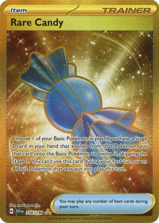 Rare Candy 256/198 - Holofoil SV01 Scarlet & Violet Base Set - Hyper Rare
