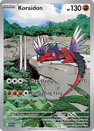 Koraidon 014 - Holofoil SV Scarlet & Violet Promo Cards - Promo