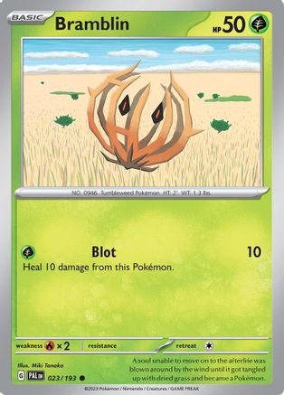 Bramblin 023/193 SV02 Paldea Evolved - Common