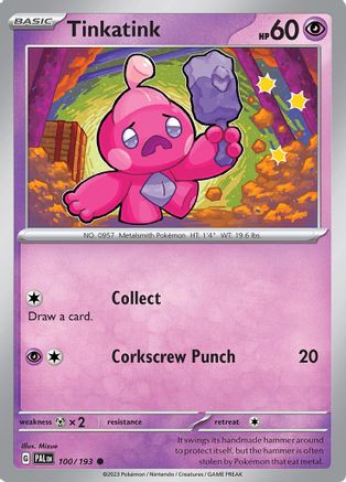 Tinkatink 100/193 SV02 Paldea Evolved - Common