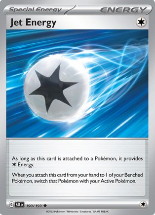 Jet Energy 190 SV02 Paldea Evolved - Uncommon